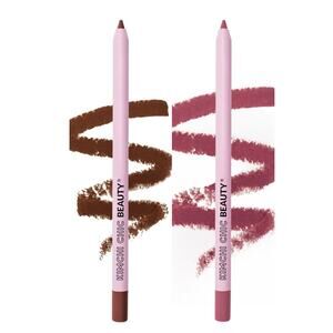 KimChi Beauty 3 NIB LIP LINER 1 Froźe mauve rose, 2 Vanilla Bean brown Drag Race